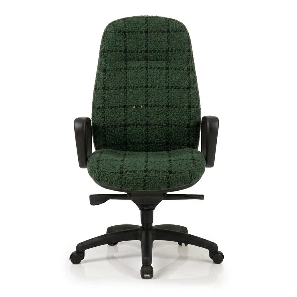 Green Broken Grid chair application