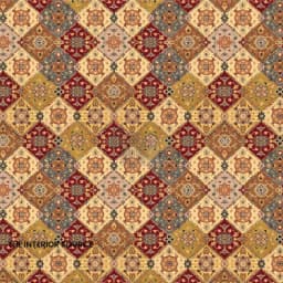 Persian Floral view 1