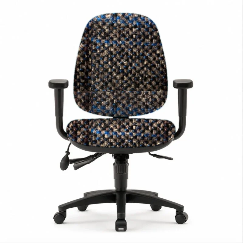 Brown Broken Grid chair application