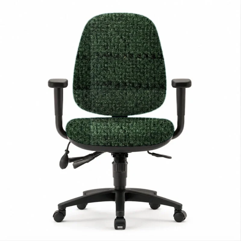 Green Broken Grid chair application