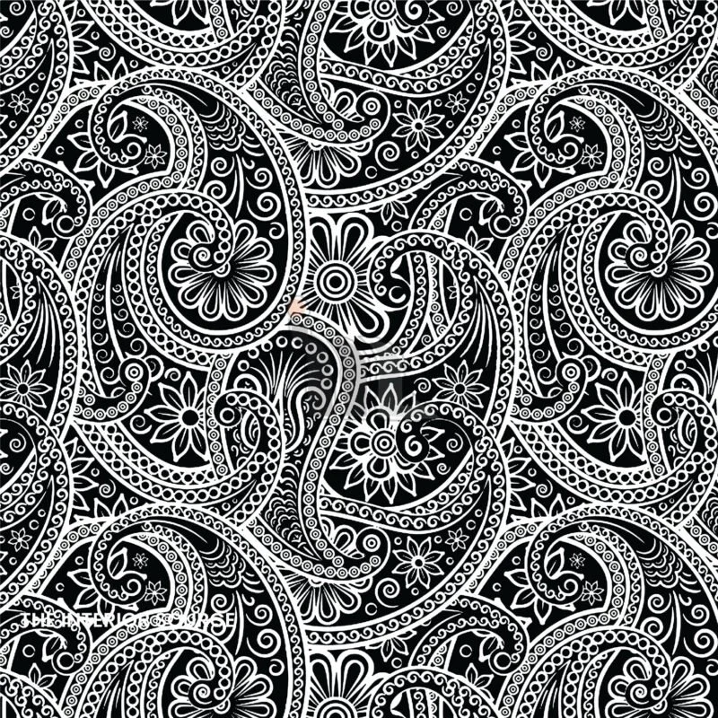 Black Paisley